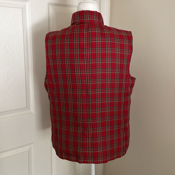 Charter Club: Plaid Down Puffer Vest - Picture 3 of 7